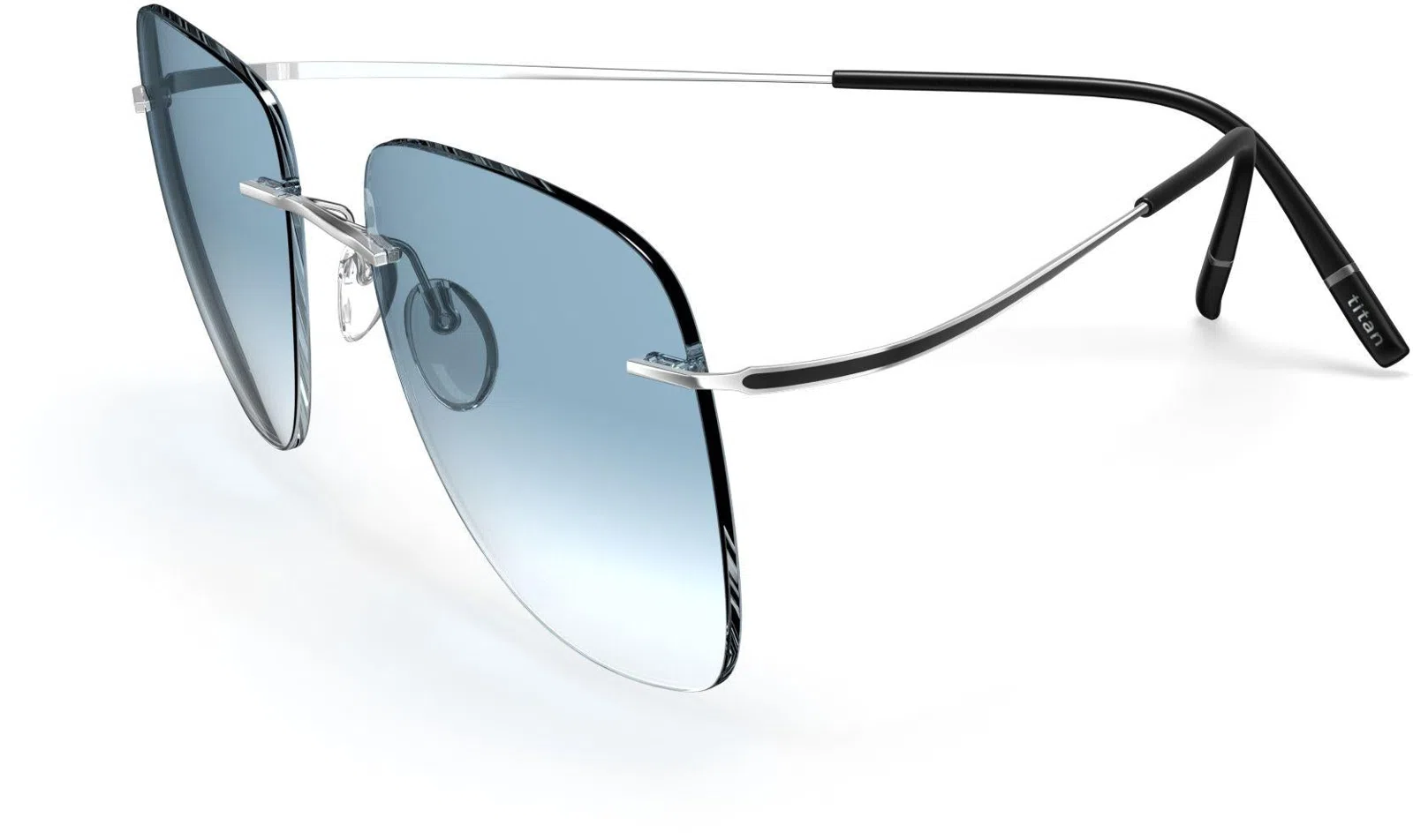 Silhouette Titan Minimal Art Stellar Demo Rimless 5599 Eyeglasses - view 76